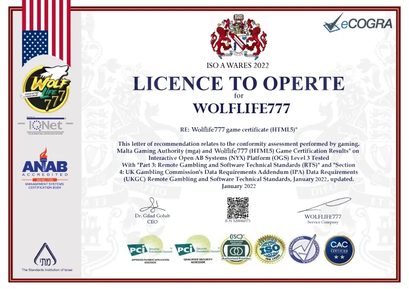 wolflife777 casino